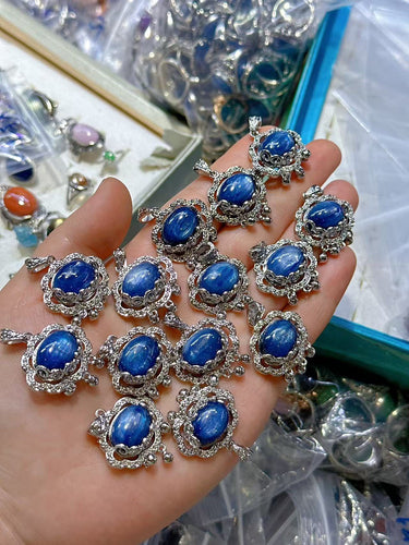 Blue Kyanite Pendent