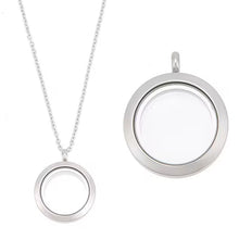 Silver Floating Necklace