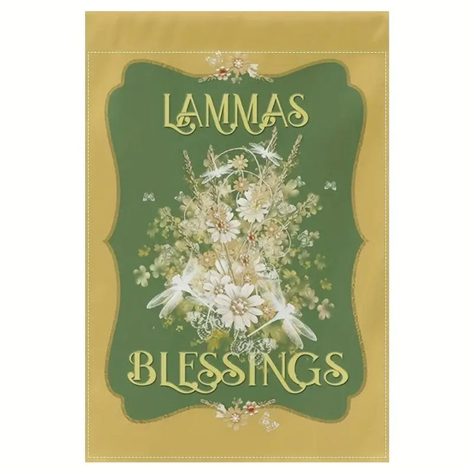 Lammas Blessings Garden Flag