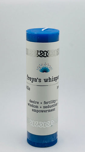 Intention Pillar Candle Freya's Whisper