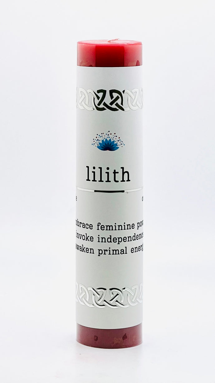 Manifestation Pillar Candle Lilith