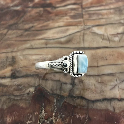 Orion Larimar Ring Size 6