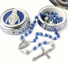 Exquisite Simple Glass Our Father Beads Rosary Set