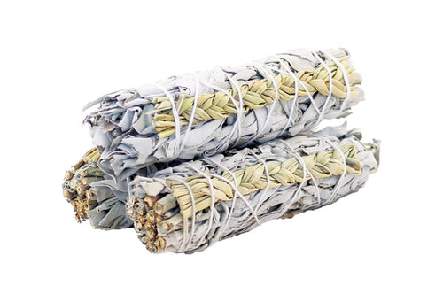 Sweet Grass and White Sage Smoke Bundle