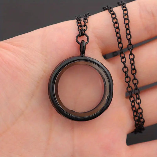 Black Floating Magnetic Necklace