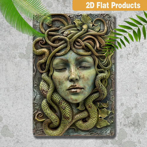Medusa Vintage Metal Sign