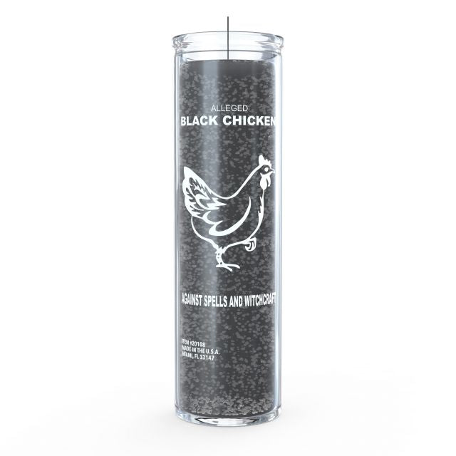Black Chicken (Black) 7 Day Candle