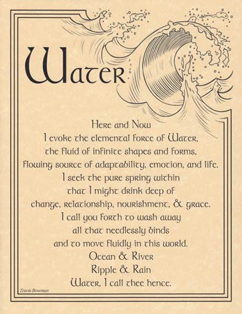 Water Evocation Page