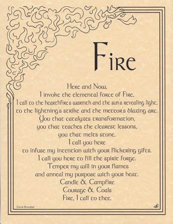 Fire Invocation Page