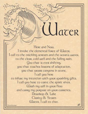 Water Invocation Page
