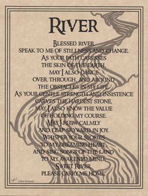 River Prayer Page