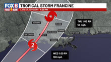 Hurricane Francine Water