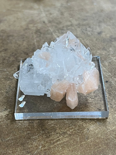 Apophyllite and Stilbite (1.19 oz.)