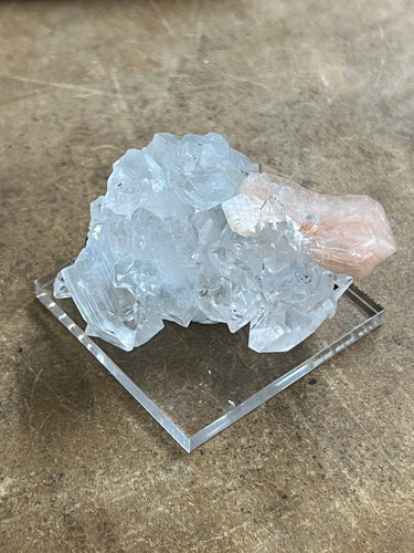 Apophyllite and Stilbite (2.29 oz)