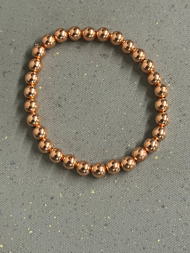 6mm Solid Copper Bracelet