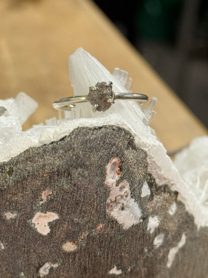 Black Diamond Ring Size 8