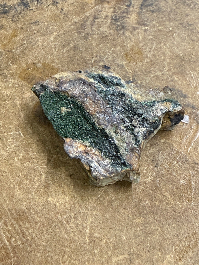 Libethenite, Santa Rita Mine, New Mexico