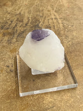 Purple Scapolite (Marialite)W/ Dioptase (13)