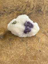 Purple Scapolite (Marialite)W/ Dioptase (21)