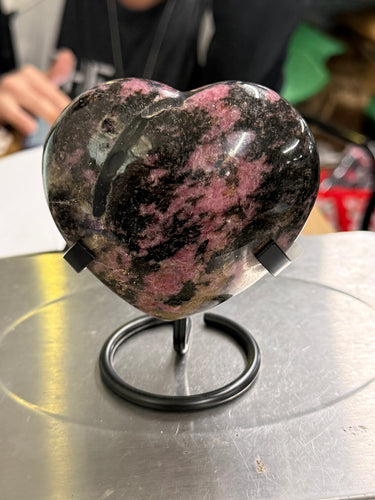 Rhodonite Heart (2)