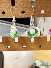 Sea Shell and Pearl Earrings