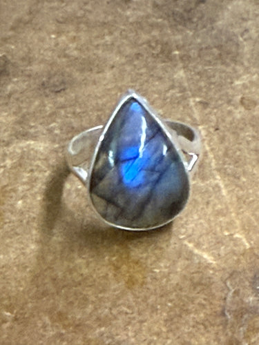 Labradorite Ring Size 6