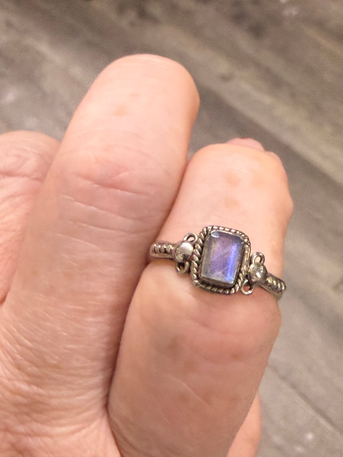 Orion Labradorite Ring Size 8