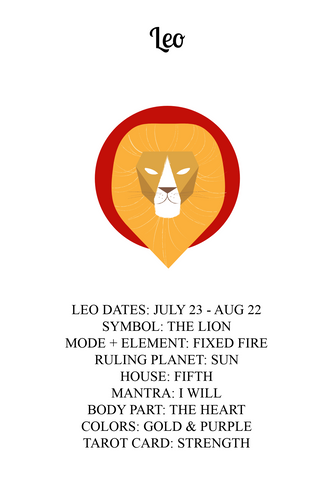 Leo Candle