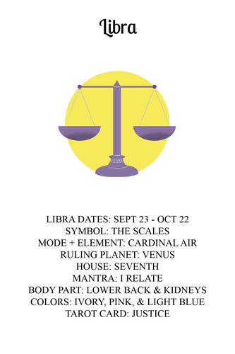 Libra Candle