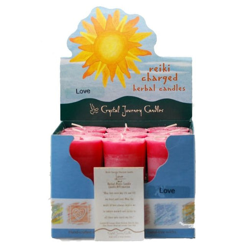 Love Herbal Votive Candles