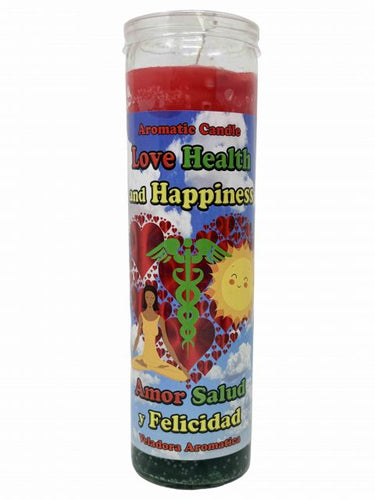 Mama Mojo Prepared Candle Love, Health, Happiness