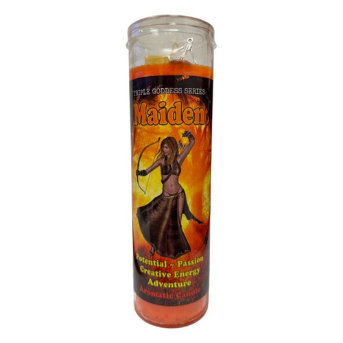 Mama Mojo Prepared Candle Triple Goddess
