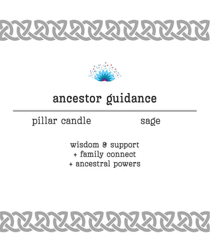 Manifestation Pillar Candle Ancestor Guidance