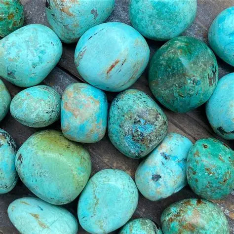 Peruvian Turquoise, Tumbled