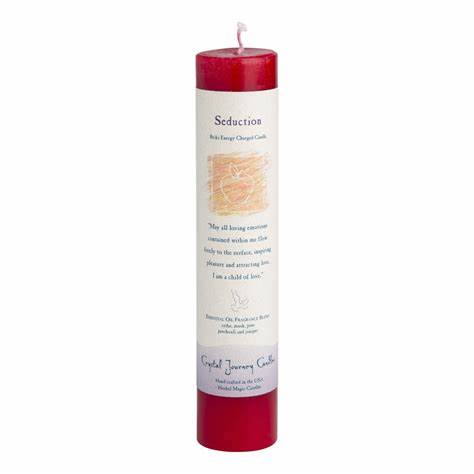 Seduction Herbal Pillar Candle