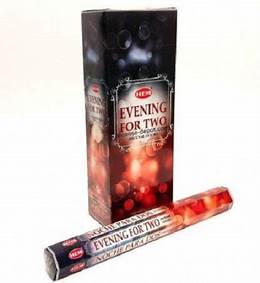 Evening for Two Incense Hex Pack