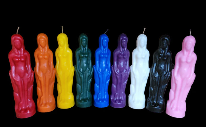 Female Figure Candle