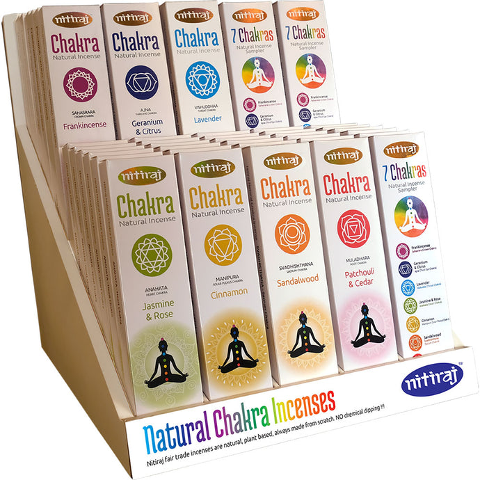 Nitiraj Natural Chakras Incense