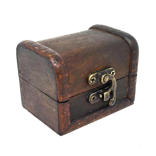 Wooden Chest Box Rosewood Color