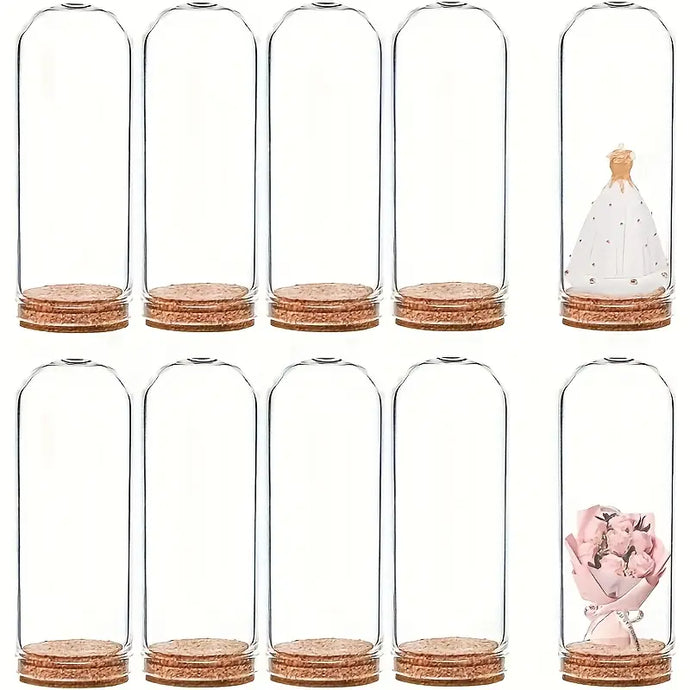Mini Display Bell Jar with Cork Base