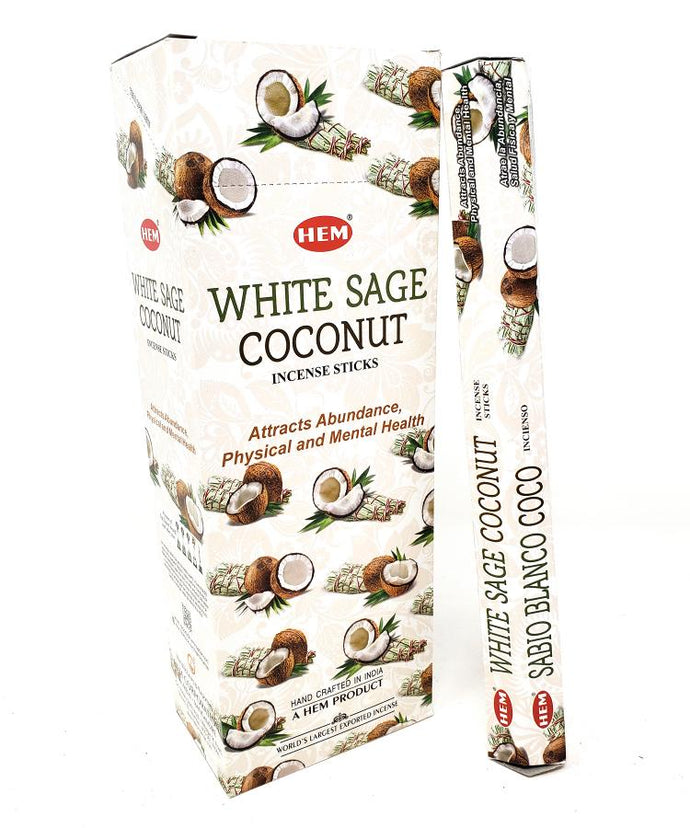 White Sage Coconut Hex Pack