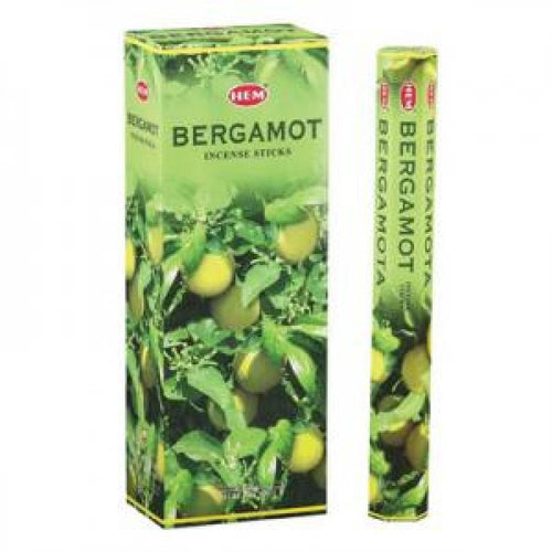 Bergamot Incense Hex Pack