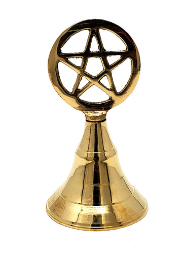 Pentagram Brass Bell 4