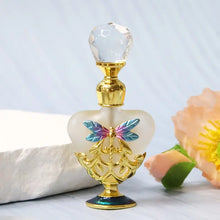 Heart-Shaped Handcrafted Dubai Arabian Style Decorative Bottle