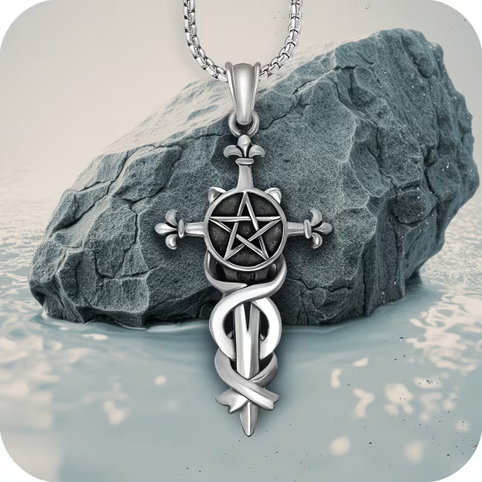 Pentagram Sword Stainless Steel