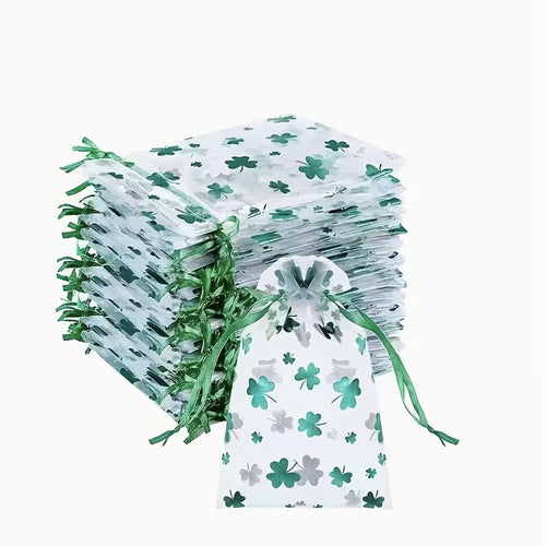 Clover (Luck) Organza Bag