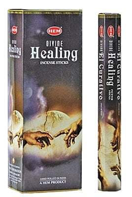 Divine Healing Incense Sticks, Hex Pack