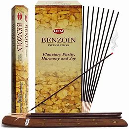 Benzoin Incense Hex Pack