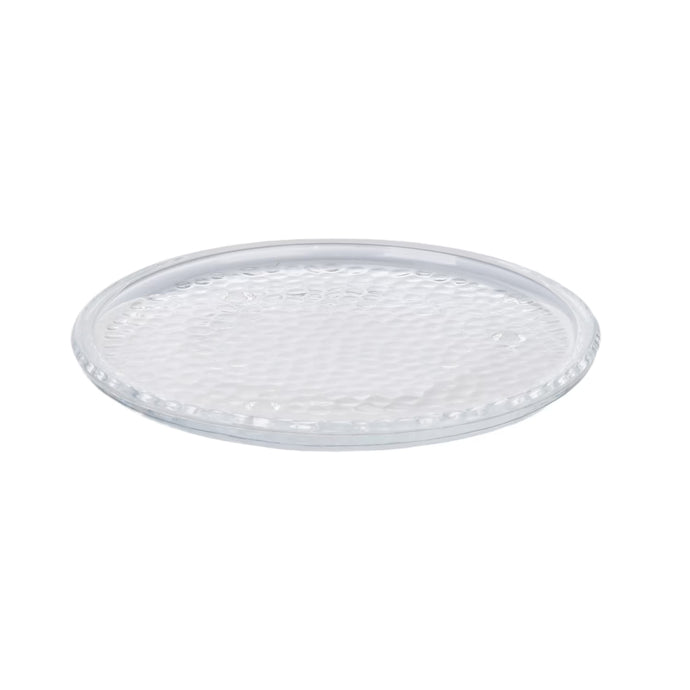 Glass Plate Candleholders, 6-in.