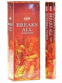 Breaks All Incense Sticks Hex Pack